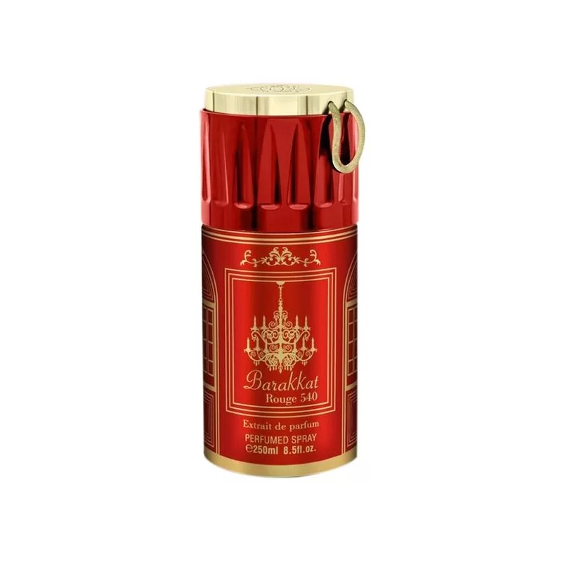 Barakkat rouge 540 extrait ➔ (Baccarat Rouge 540 extrait) ➔ Arabic perfumed body spray ➔ Fragrance World ➔ Unisex perfume ➔ 1