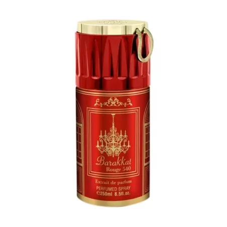 Barakkat rouge 540 extrait ➔ (Baccarat Rouge 540 extrait) ➔ Arabski perfumowany spray do ciała ➔ Fragrance World ➔ Perfumy unise