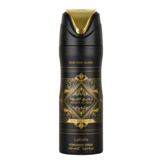 Lattafa Perfume Bade'e Al Oud For Glory 250 ml — product view; close view; on a white background; closest framing
