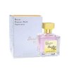 Fragrance World Barakkat Gentle Gold EDP 100 ml — товар и упаковка; полная композиция; на белом фоне; средний план
