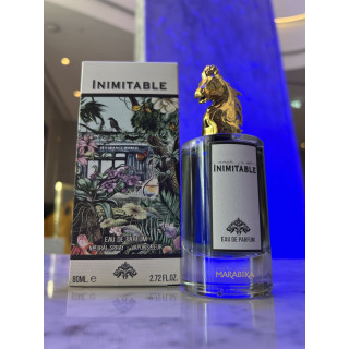 Fragrance World Inimitable EDP 100 ml — изображение товара; очень крупный план; на белом фоне; близкий кадр