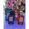 Fragrance World Safari EDP 90 ml — опаковка на продукта; много близък план; на бял фон; среден кадър