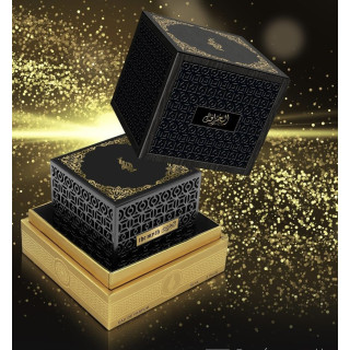 Fragrance World The Myth EDP 80 ml — toode ja pakend; väga lähivõte; valgel taustal