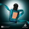 Fragrance World Safari EDP 90 ml — изглед на продукта; много близък план; на тъмен фон; среден кадър