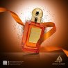 Fragrance World Safari Elixir EDP 90 ml — изображение товара; очень крупный план; на тёмном фоне; самый близкий кадр