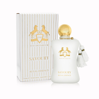 Fragrance World Savoury Royal Essence EDP 100 ml — toote vaade; täiskompositsioon; valgel taustal