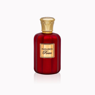Fragrance World Paradox Rossa EDP 100 ml — pohled na produkt; celá kompozice; na bílém pozadí