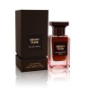 Fragrance World Ebony Fume EDP 80 ml — produktas ir pakuotė; artimas vaizdas; baltame fone