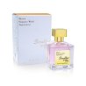 Barakkat Gentle Gold EDP 100 ml — producto y embalaje; composición completa; sobre fondo blanco; encuadre más cercano