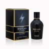 Fragrance World Bad Lad EDP 100 ml — товар и упаковка; крупный план; на белом фоне; самый широкий кадр