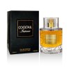Fragrance World Cocktail Intense EDP 100 ml — tuote ja pakkaus; lähikuva; valkoisella taustalla; väljin rajaus