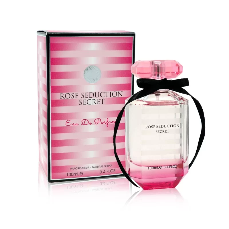Rose seduction secret ➔ (Victoria`s Secret Bombshell) ➔ Perfume árabe ➔ Fragrance World ➔ Perfume feminino ➔ 1