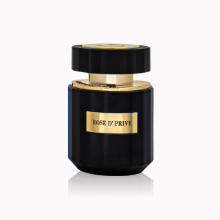 Fragrance World Rose D'Prive EDP 100 ml — изглед на продукта; цялостна композиция; на бял фон