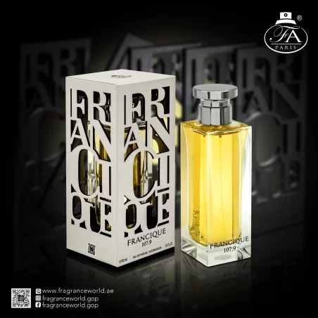 Francique 107,9 ➔ (BDK Rouge Smoking) ➔ Profumo arabo ➔ Fragrance World ➔ Profumo femminile ➔ 1