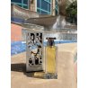 Fragrance World Francique 107.9 EDP 100 ml — toode stiliseeritud keskkonnas; väga lähivõte; valgel taustal