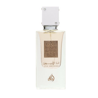 Lattafa Perfume Ana Abiyedh EDP 60 ml — изображение товара; полная композиция; на белом фоне; средний план