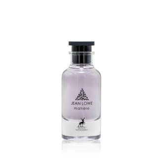 Lattafa Perfume MATIÉRE Jean Lowe EDP 100 ml — productweergave; ruime compositie; op een witte achtergrond