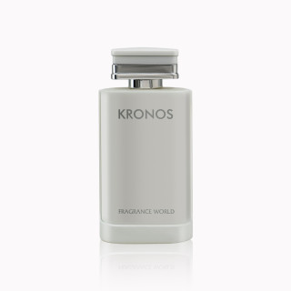 Fragrance World Kronos EDP 100 ml — toote vaade; täiskompositsioon; valgel taustal