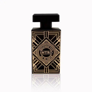 Fragrance World Intro Greatness Oud EDP 80 ml — изображение товара; полная композиция; на белом фоне