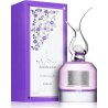 Lattafa Perfume Andaleeb Flora EDP 100 ml — produktvisning; nærbillede; på hvid baggrund; tætteste udsnit