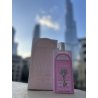 Bab Al Wardi EDP 100 ml — товар в стилизованной композиции; очень крупный план; на открытом воздухе; близкий кадр