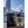 Lattafa Perfume Bashaara EDP 100 ml — product in a styled setting; tight close-up; outdoors; closest framing