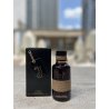 Lattafa Perfume Vurv Craft Noire EDP 100 ml — товар и упаковка; очень крупный план; на белом фоне; самый близкий кадр