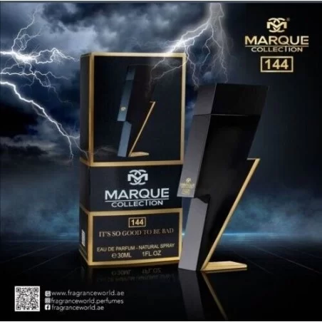 Marque 144 ➔ (Bad Boy) ➔ Perfume árabe ➔ Fragrance World ➔ Perfume de bolso ➔ 2