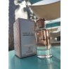 Fragrance World Roses De Mai Jacques Yves EDP 100 ml — produktas ir pakuotė; stambus planas; ant stalo