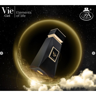 Fragrance World Vie Ciel FA Paris EDP 90 ml — изображение товара; очень крупный план; на белом фоне