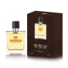 Fragrance World Marque 108 EDP 25 ml — produktas ir pakuotė; artimas vaizdas; baltame fone; plačiausias kadras
