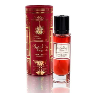 Fragrance World Barakkat rouge 540 Extrait Red EDP 30 ml — изображение товара; крупный план; на белом фоне; самый близкий кадр