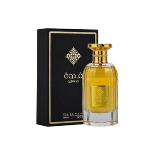 Lattafa Perfume Qidwah EDP 85 ml — изображение товара; полная композиция; на белом фоне