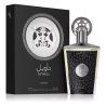 Lattafa Perfume TA'WEEL EDP 100 ml — упаковка товара; очень крупный план; на белом фоне