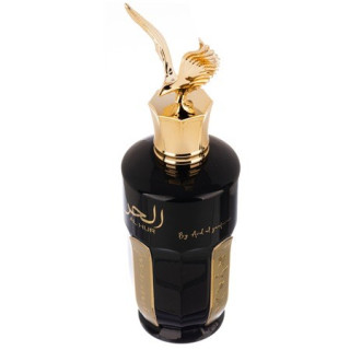 Lattafa Perfume Al Hur So Intense EDP 100 ml — изображение товара; крупный план; на белом фоне; самый близкий кадр