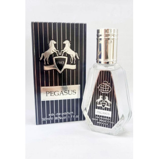 Fragrance World PEGASUS EDP 50 ml — изображение товара; полная композиция; на белом фоне; самый широкий кадр