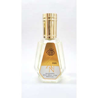 Fragrance World ZAN EDP 50 ml — изображение товара; полная композиция; на белом фоне