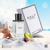 Fragrance World S.A.L.T EDP 100 ml — товар и упаковка; очень крупный план; на светлом фоне