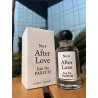 Fragrance World No.4 After Love EDP 100 ml — produkt i en stylad miljö; mycket tät närbild; på en träyta