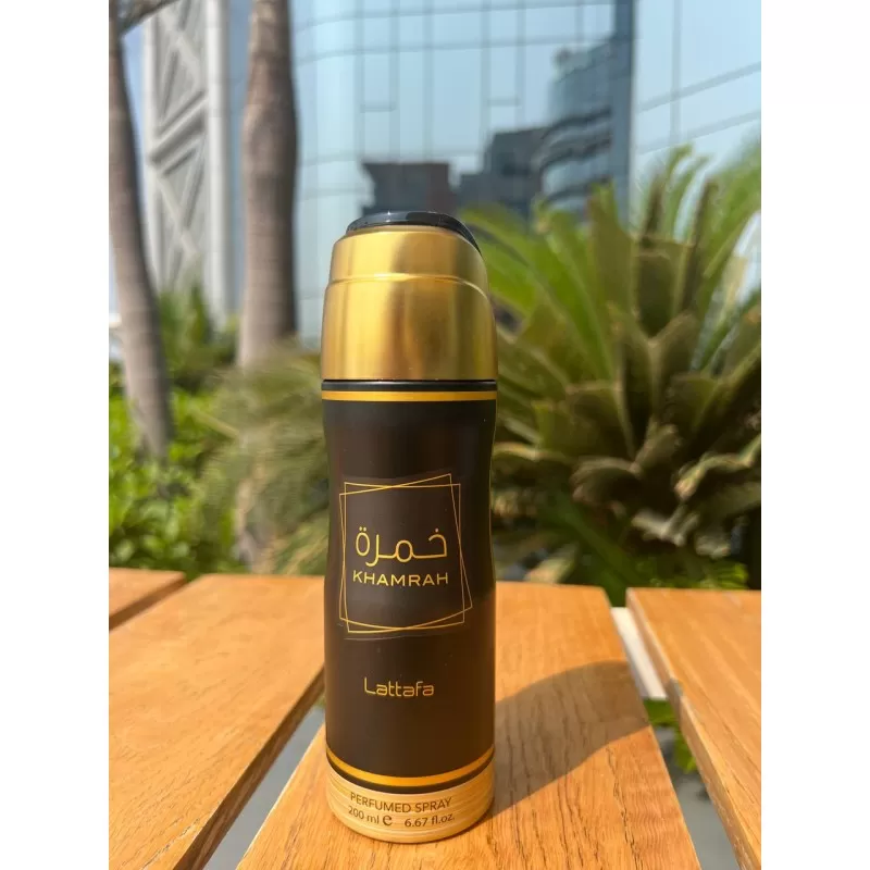 Lattafa KHAMRAH ➔ Arabic body spray ➔ Lattafa Perfume ➔ Unisex perfume ➔ 1