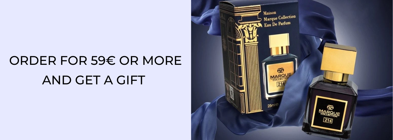 Gift - 25ml Satin Oud perfume with purchase from 59 eur!