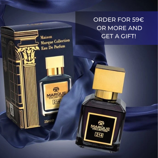 Gift - 25ml Satin Oud perfume with purchase from 59 eur!