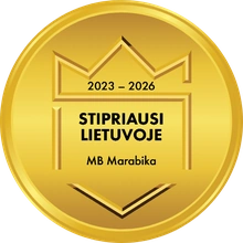 MARABIKA - сертификат «Сильнейшие в Литве 2023–2026»